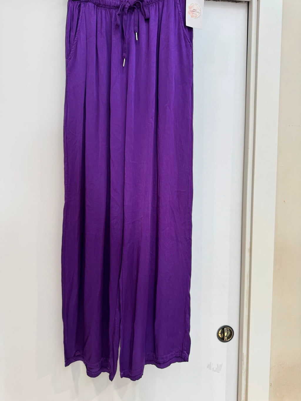 Pantalone satin