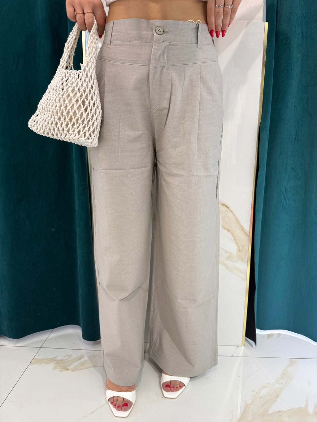 Pantalone lino