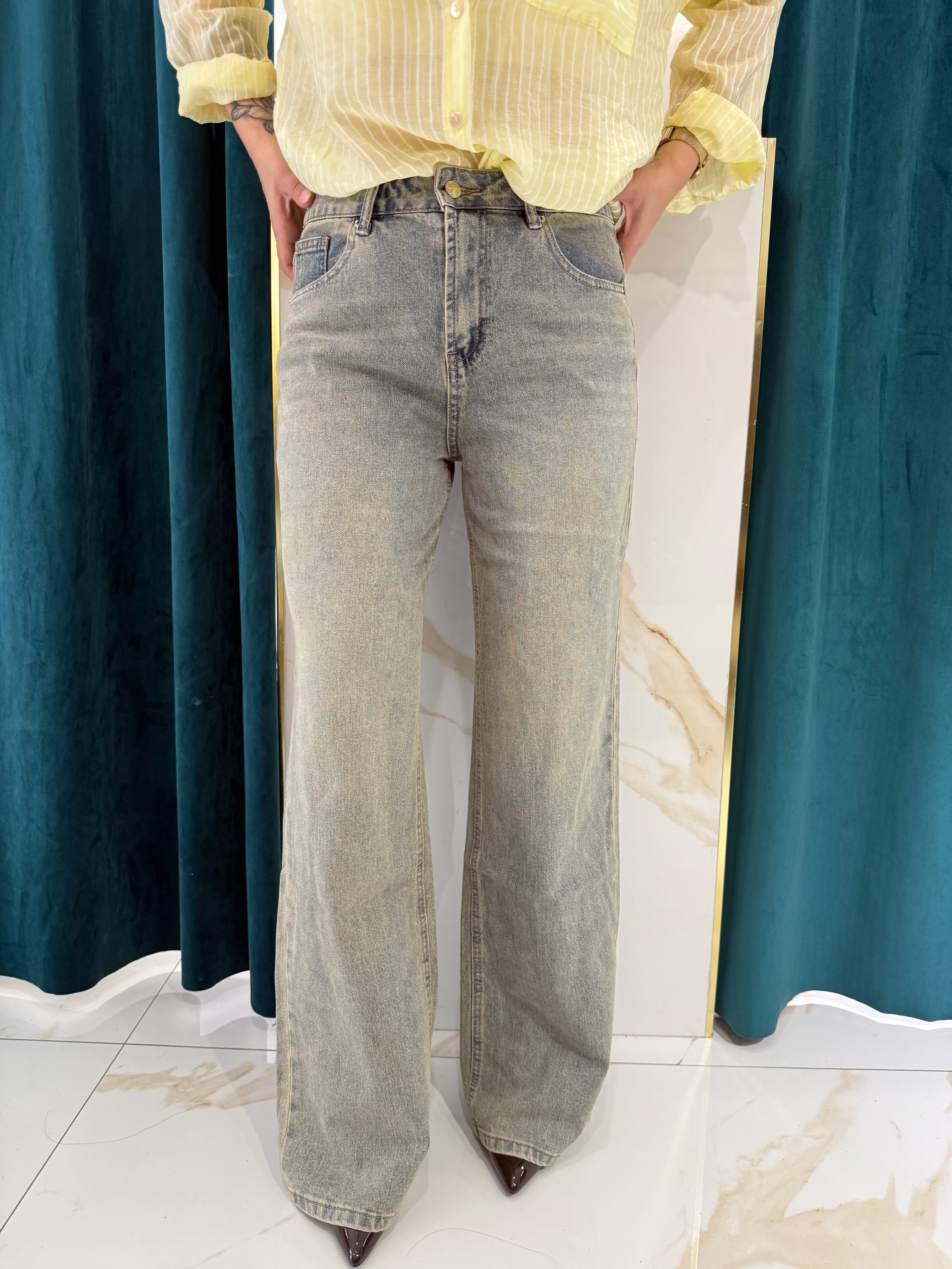 Jeans sabbiato