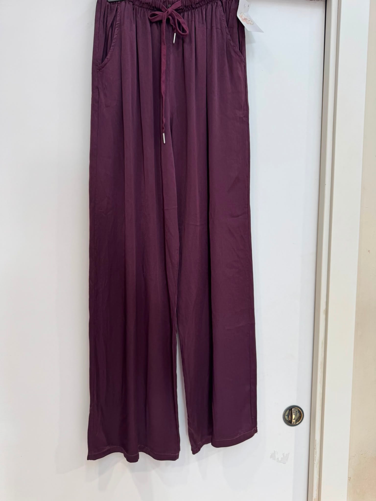 Pantalone satin