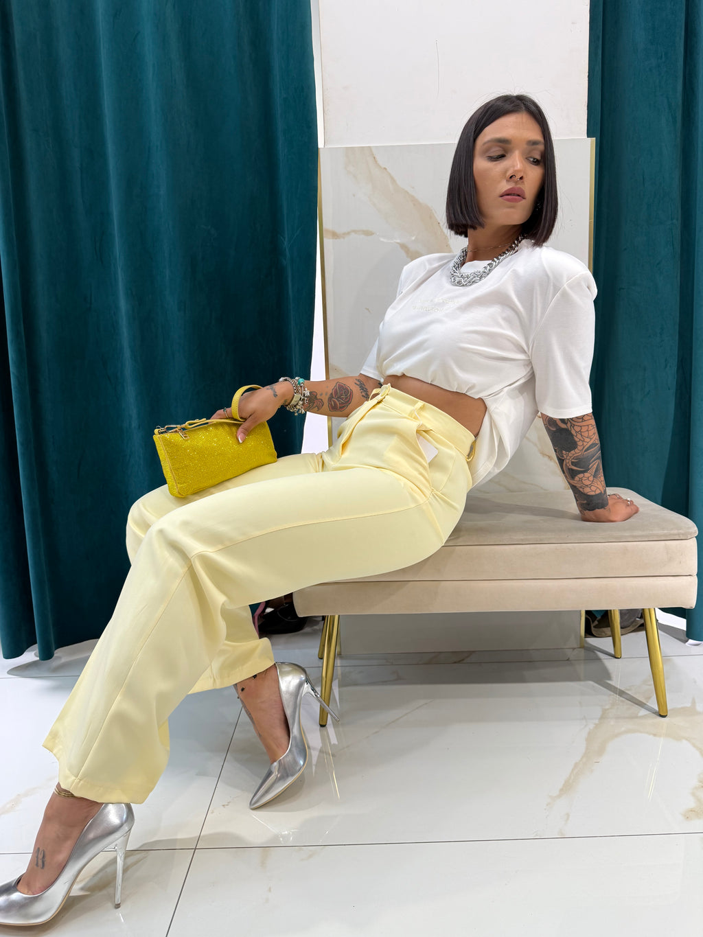 Borsa diamondyellow