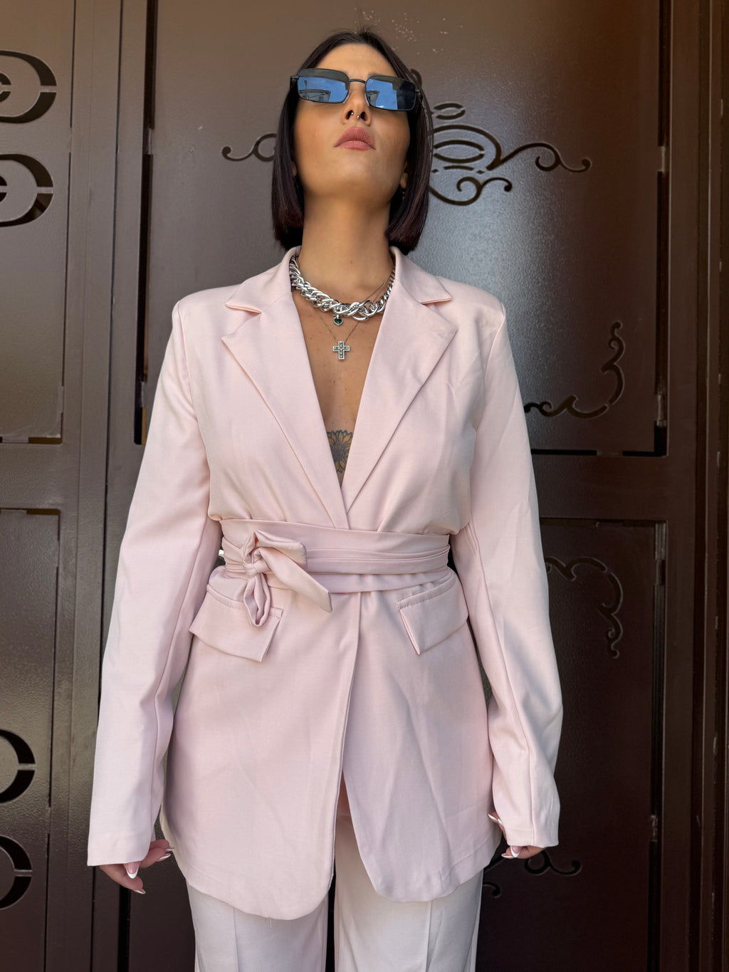 Tailleur Rose