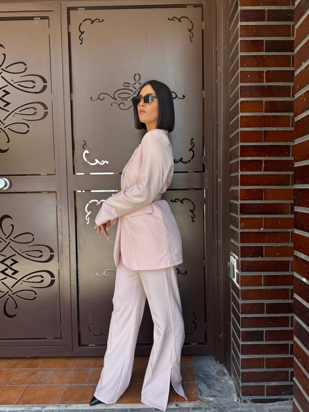 Tailleur Rose