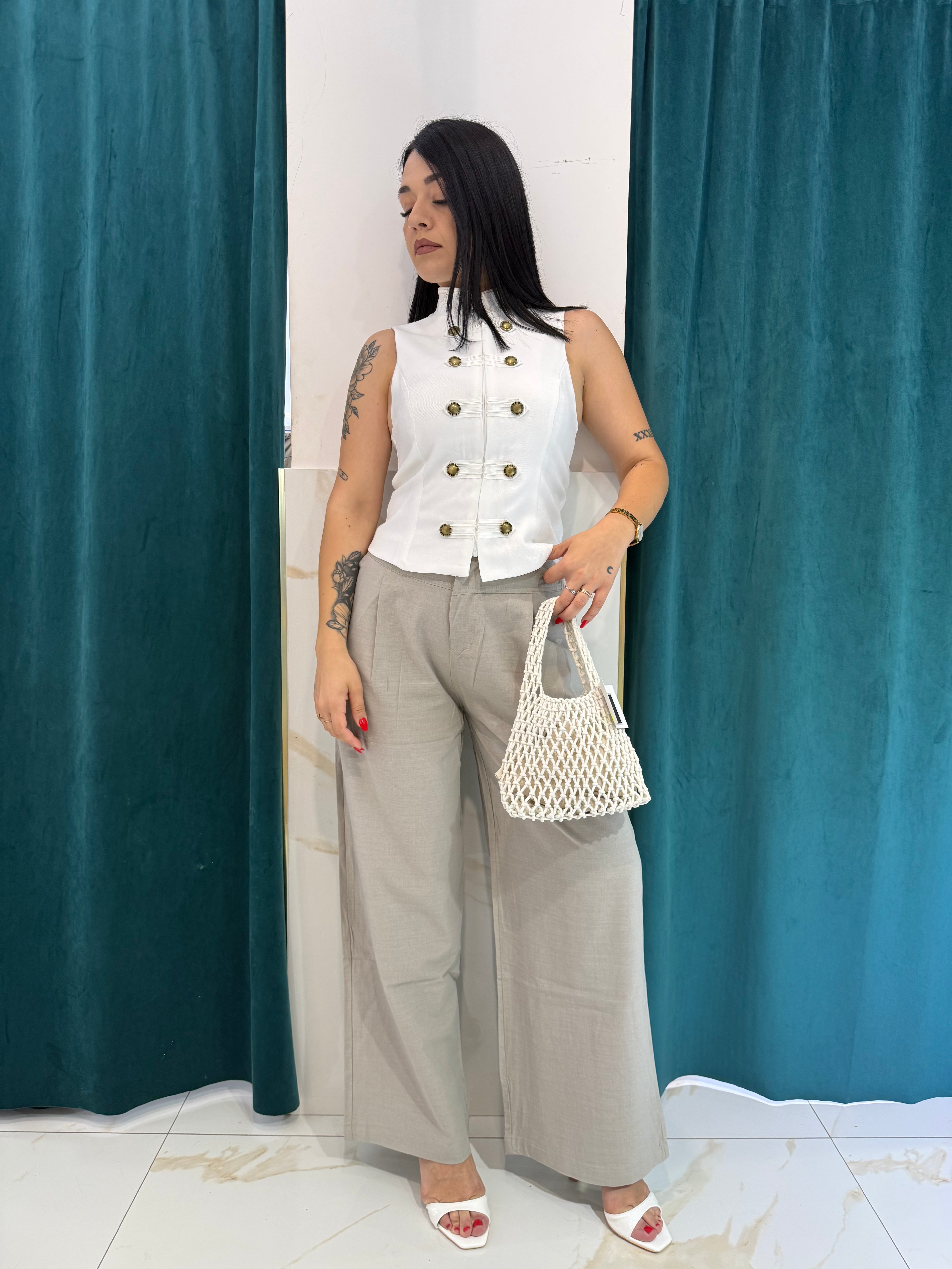Pantalone lino