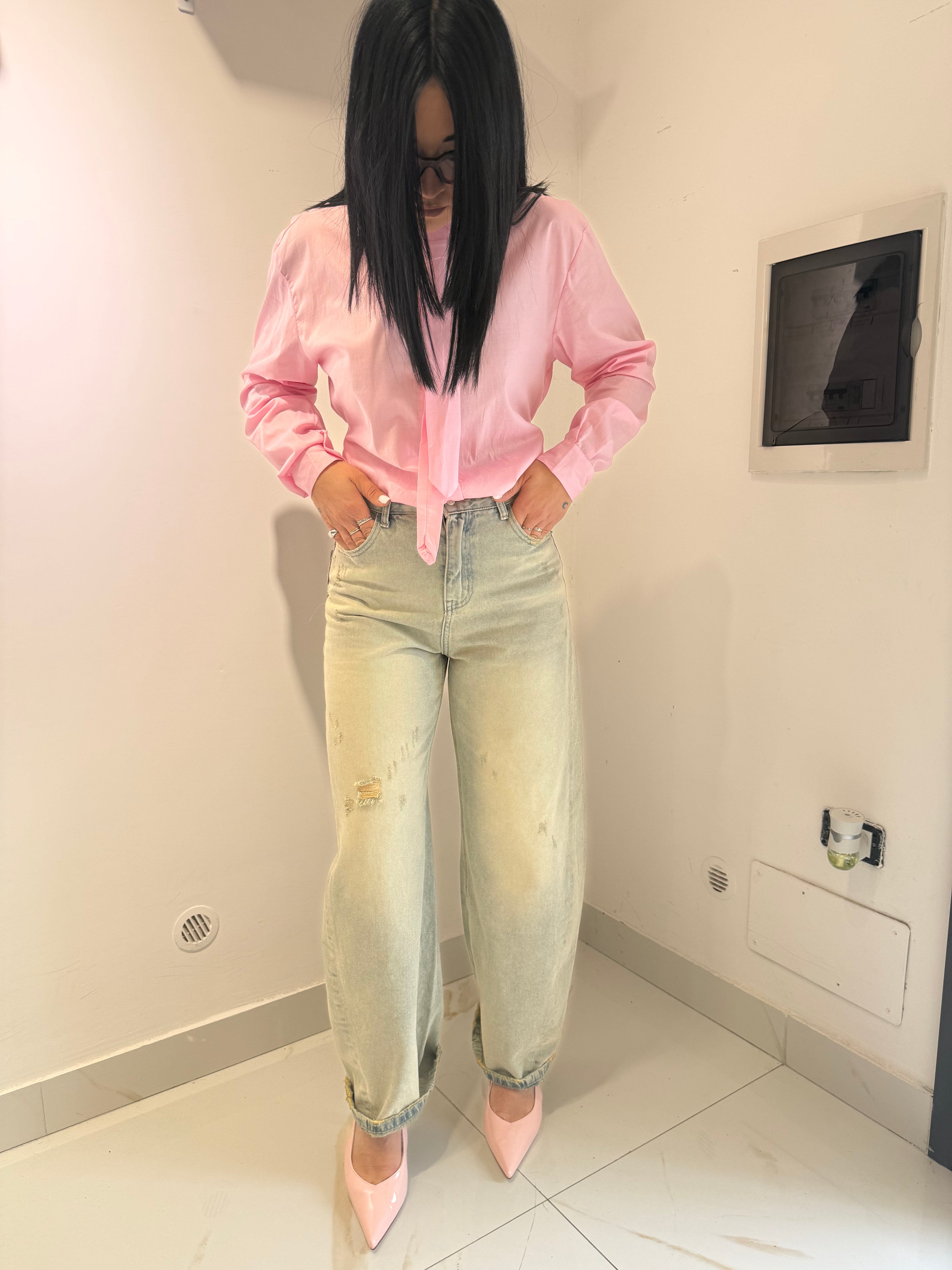Camicia rosa